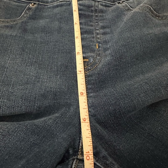 Spanx Dark Denim Skinny Women's Blue Jeans Size Small - Picture 7 of 11